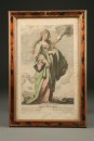 18th Century Hand Colored Engraving