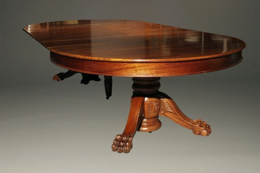 ball footed dining room table