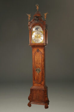 Magnificent 18th century Dutch tall case clock.