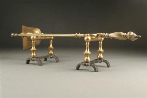 19th century Fire tool set, circa 1850