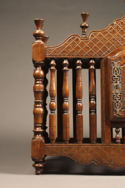 Alternative view of Late 18th century French Panettiere in walnut.