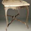 Antique Louis XV style marble top table A3338B Antique Louis XV style marble top table A3338B