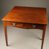 Antique English Chippendale games table. Antique English Chippendale games table.