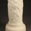 Pair of Parian pedestals A5468D