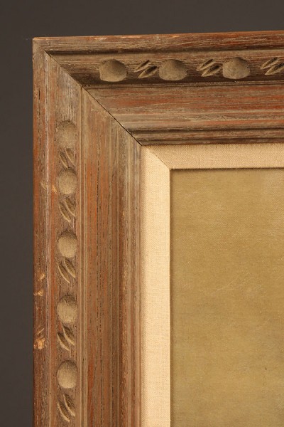 Oil on canvas featuring English ship  A5491C