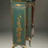 Antique Cabinet with Green Chinoiserie Finish A5496C Antique Cabinet with Green Chinoiserie Finish A5496C