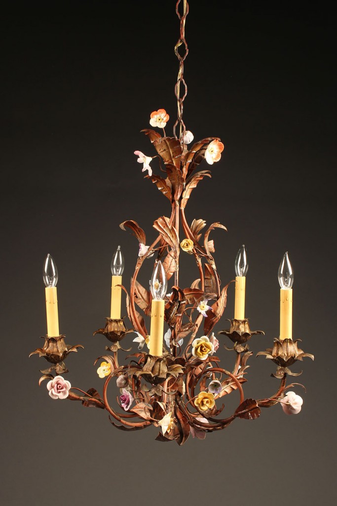 Italian 5 arm iron chandelier A5576A Italian 5 arm iron chandelier A5576A