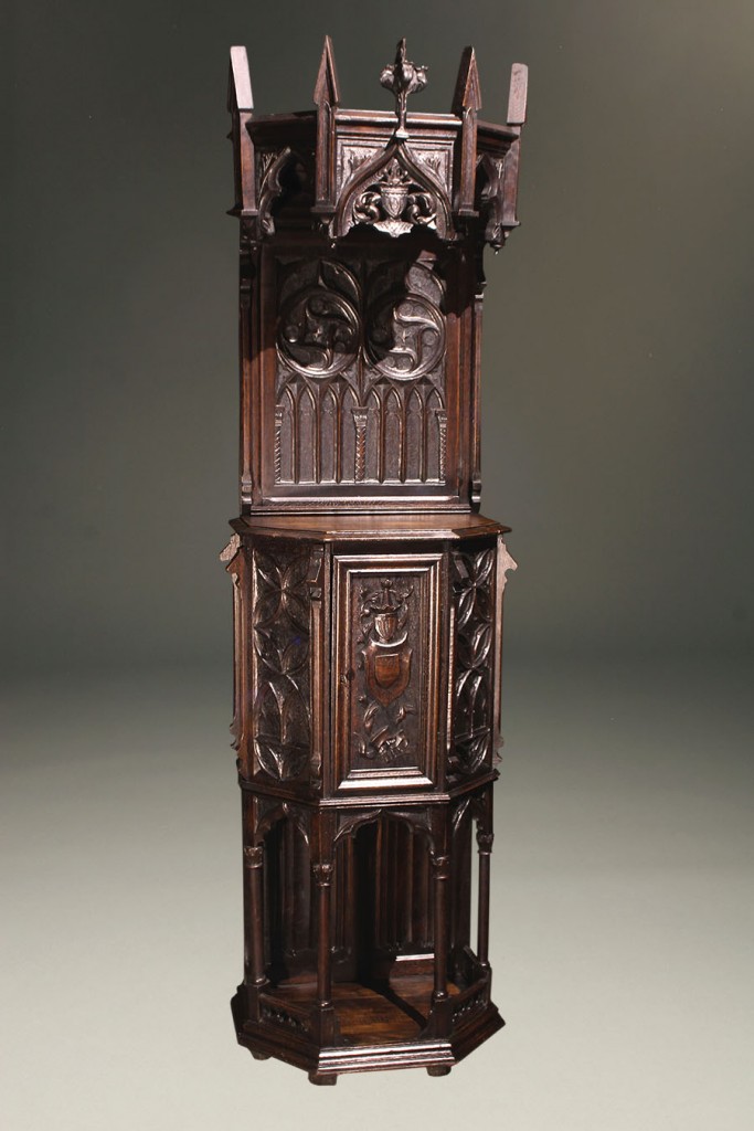 Gothic Style Antique Credenza A5601A Gothic Style Antique Credenza A5601A