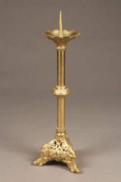 19th century French Gothic style church candelabra